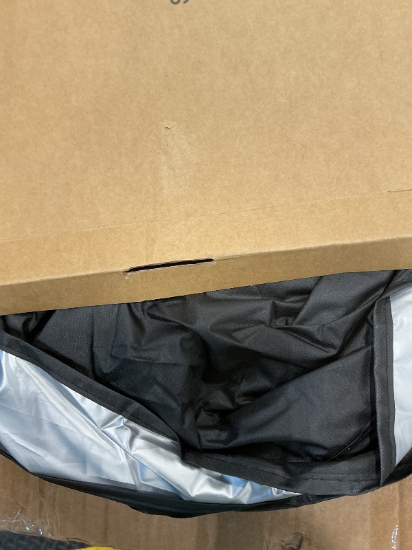 Photo 1 of [2025 Upgrade] DMJN Windshield Sun Shade Car, [100% Sun Bolck & UV Reflective] Keep Car Cool & Interior Protection Sunshade, Flexible & Durable Sun Visor Universal Fit Medium