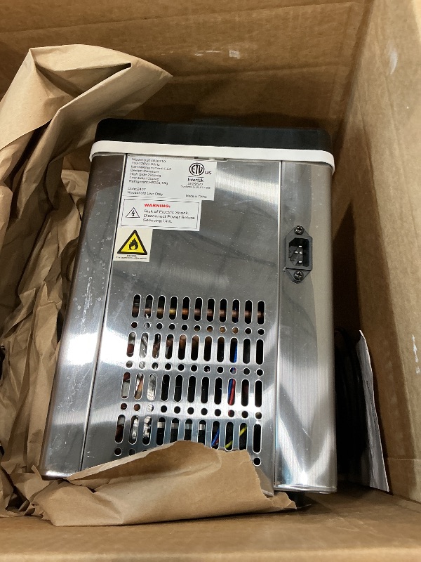 Photo 1 of **Selling for parts - Item does not work**
Countertop Ice Makers Machine with Basket and Scoop, 38Lbs/24h Soft Chewable Pellet Ice, One-Click Operation, Nugget Ice Maker for Home, Kitchen, Camping, RV, Office and Party,Sliver