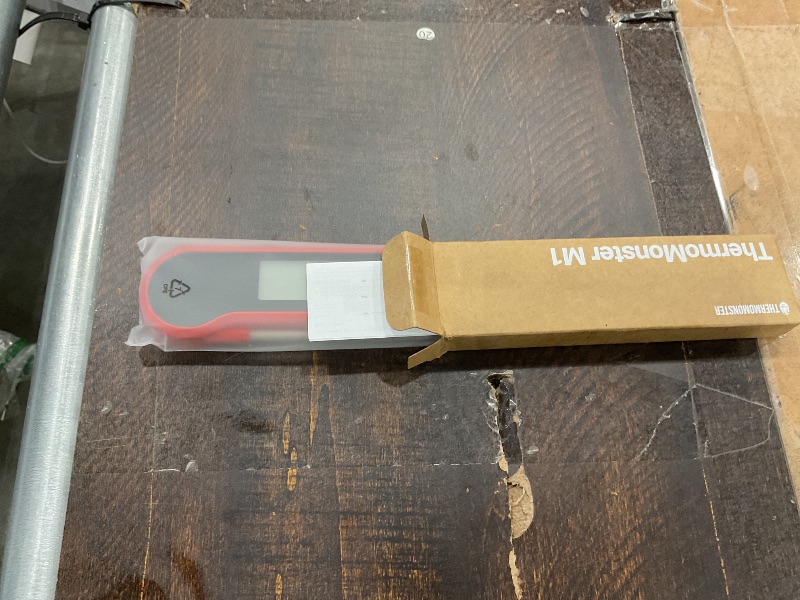 Photo 1 of 0.5 Sec Instant Read Meat Thermometer Digital with ±0.5? Precision, Food Thermometer for Cooking Kitchen Gadgets, Oven Grill Candy BBQ Essentials Accessories, Gifts for Him Dad Men Birthday, Red