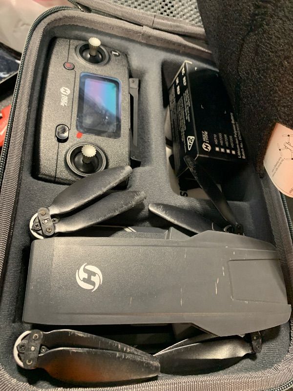 Photo 1 of ***HAS SCRATCHES,  POSSIBLE MISSING PARTS, FINAL SALE***Holy Stone HS720G 2-Axis Gimbal Drones with 4K EIS Camera, 2 Batteries 52-Min Flight Time, Brushless Motors, GPS Auto Return, Video Transmission, Mini Foldable Drone for Beginners Adults***HAS SCRATC
