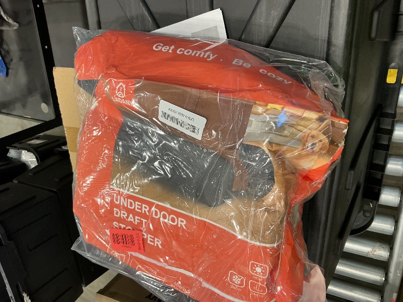 Photo 1 of (2 Pack) Under Door Draft Stopper, Under Door Blocker Size of Adjustable Size from 30" to 36", Easy Install,Gap Filler, Reduces Air Draft, Noise & Sound, Door Seal for Improved Insulation