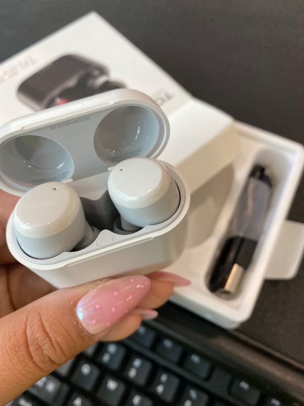 Photo 1 of *MINOR DAMAGE - USED*
TOZO T6 Wireless Earbuds, IPX8 Waterproof Ear Buds, Stereo Bass Sound Bluetooth 5.3 Headphones in Ear, 50 Hours Playtime Earphones, Wireless Charging Case, Custom 32 EQ via APP