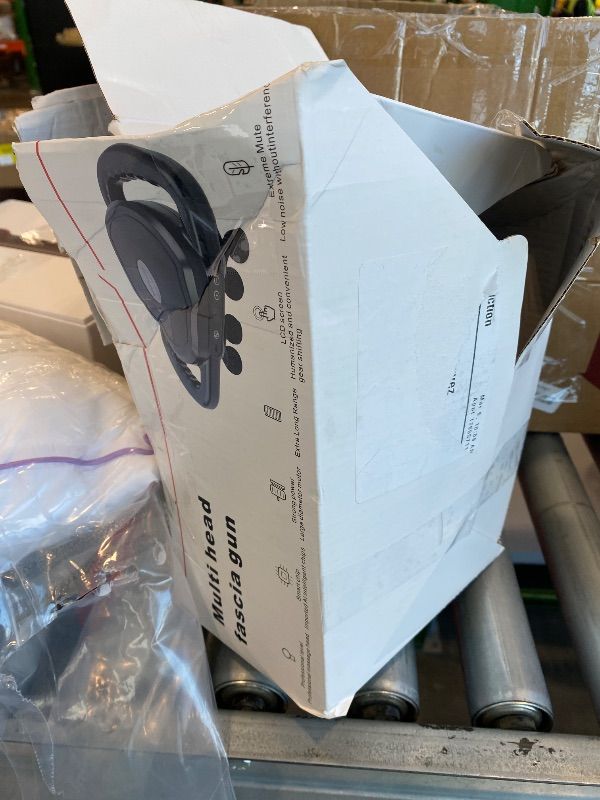 Photo 1 of *UNTESTED*
12 Head Massage Gun Deep Tissue With 9 Levels & 9 Modes,Cordless Electric Percussion Massager Tool For Back/Neck/Shoulder/Hand/Leg/Foot/-Full Body Muscle Pain Relief,Ideal Gifts For Men/Women/Mum/Dad