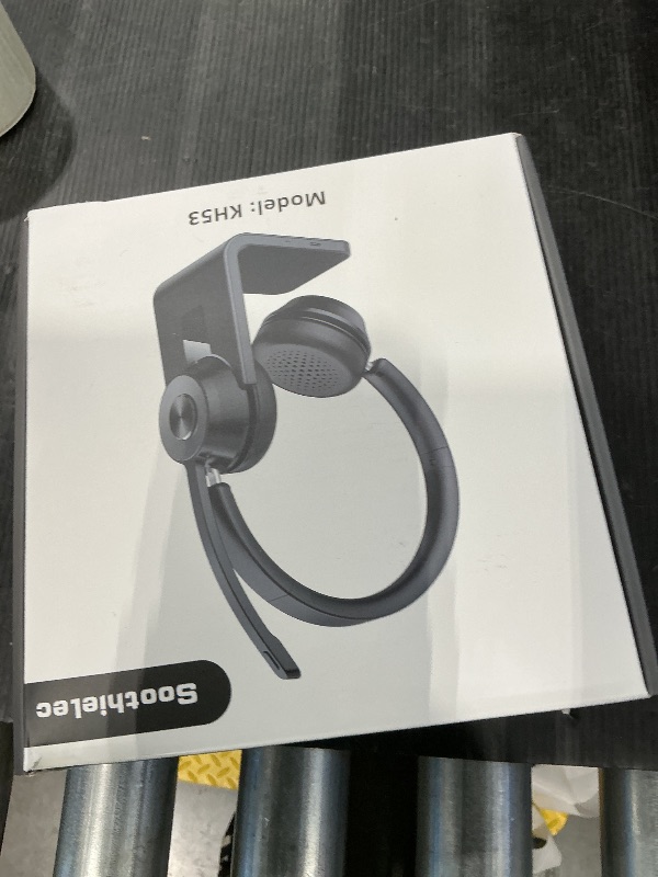 Photo 1 of (Upgraded Version) Wireless Headset, Bluetooth Headset with Noise Cancelling Microphone, Best Headphones with Mic Mute & USB Dongle for PC/Computer/Laptop/Cell Phones/Remote Work/Call Center