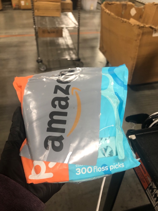 Photo 1 of ** OPENED**
 Plackers Twin Line Dental Floss Picks, Dual-Line Tuffloss, Easy Storage, Cool Mint Flavor, 300 Count