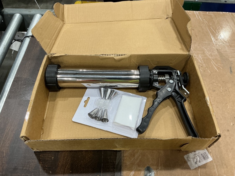 Photo 1 of **MISSING PARTS**
24pcs Churro Maker Machine Multifunctional Hollow Churros Machine,Churreras Para Churros Stainless Steel Churro Gun Kit,with Piping Bag,2 Brushes,7 Tips,13Discs