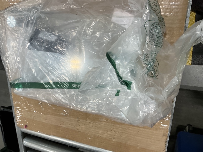 Photo 1 of ***MISSING PIECES*** Hemudu Dual Monitor Stand -Adjustable Length and Angle Dual Monitor Riser, Desktop Organizer for PC, Computer, Laptop (Clear)