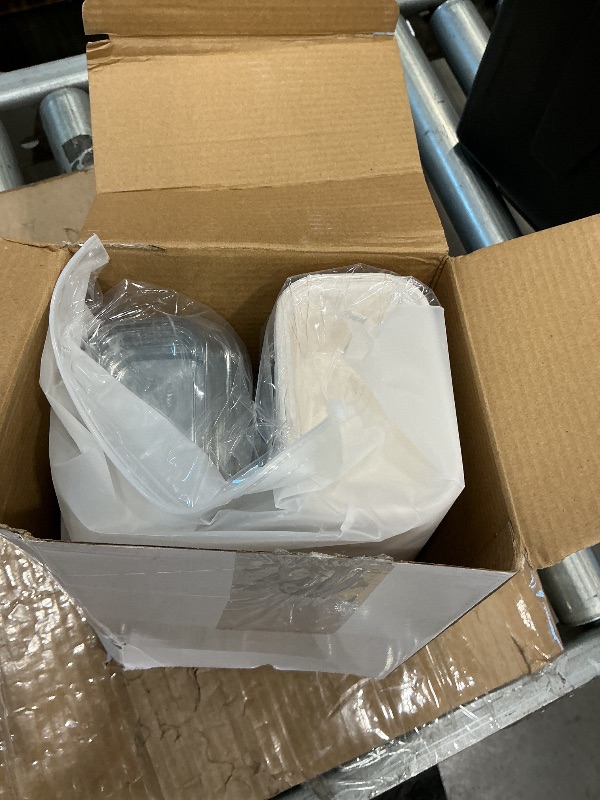 Photo 1 of *MISSING PARTS UNKNOWN*
Baderke 60 Pcs 3.1 x 1.5 x 1.5 Inches Mini Paper Loaf Pan Disposable Baking Pan with Lids Paper Kraft Pans Supply for Valentines Day Cake Bread Oven Loaf Bakery Holiday Gifts