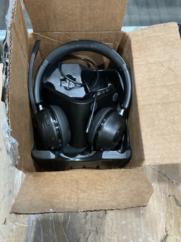 Photo 1 of (Upgraded Version) Wireless Headset, Bluetooth Headset with Noise Cancelling Microphone, Best Headphones with Mic Mute & USB Dongle for PC/Computer/Laptop/Cell Phones/Remote Work/Call Center