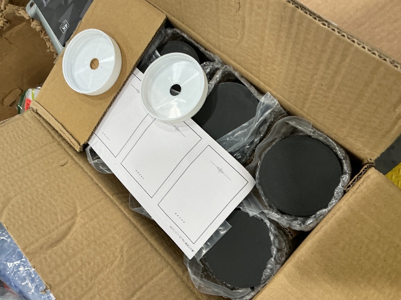 Photo 1 of [ 8 Pack ] Glass Juicing Bottles with 2 Straws & 2 Lids w Hole- 16 OZ Travel Drinking Jars, Water Cups with Black Airtight Lids, Reusable Tall Mason Jar for Juice, Bubble Tea, Smoothie, Tea, Kombucha