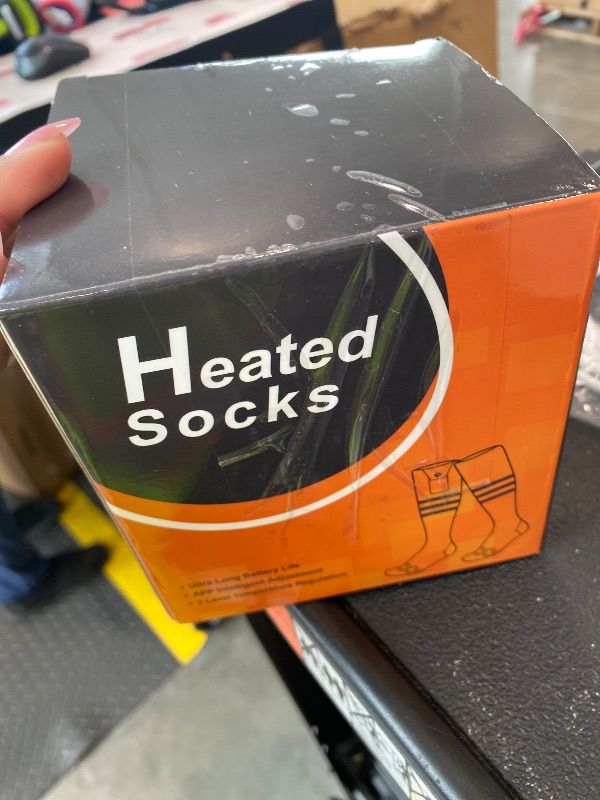 Photo 1 of *MISSING PARTS*
Heated Socks for Men Women, Upgraded Rechargeable Electric Heated Socks Up to 10 Hours, Washable Winter Foot Warmer Socks for Outdoor Camping Skiing Hunting Hiking