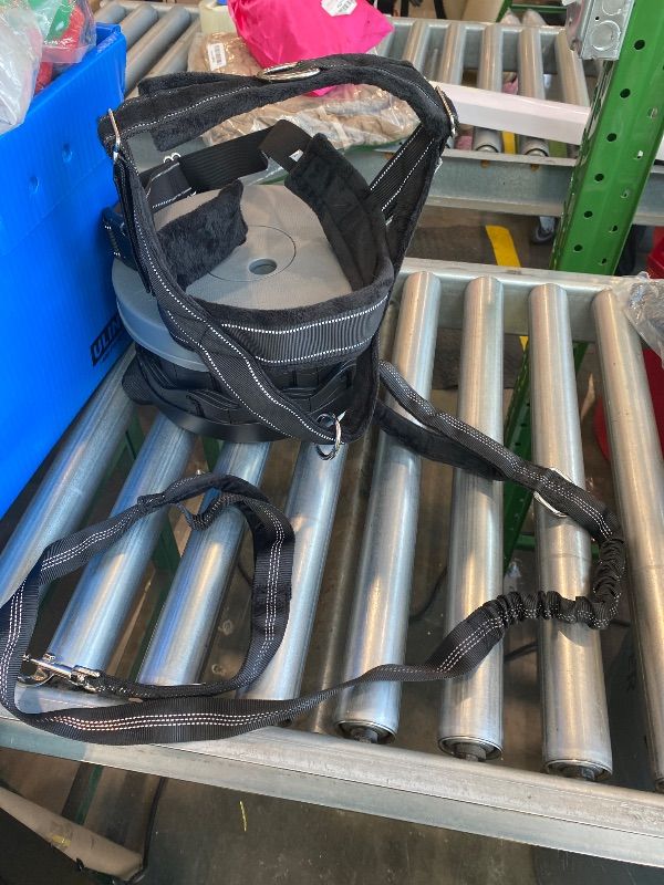View 1 of ***SIMILAR ITEM*** SlowTon No Pull Dog Harness - Heavy Duty Dog Harness and Leash Set for Medium Large Dogs, Reflective Tactical Harness with Soft Padded and Front Clip for Easy Walk and Training (GL, XL)