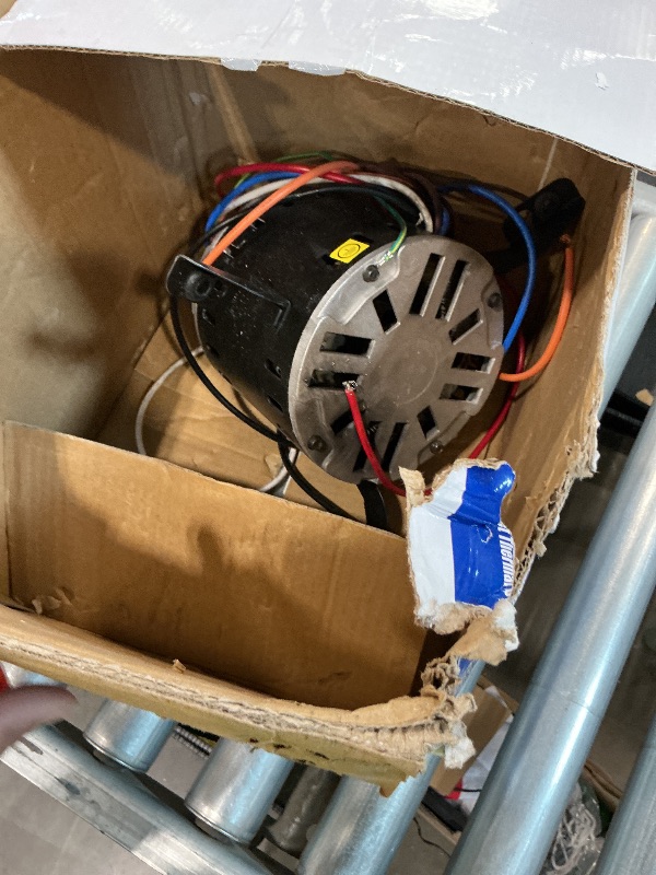 Photo 1 of 0131F00042SP Blower Fan Motor fit for Goodman Amana Janitrol Furnace, 1/2HP 115V 1130RPM/4Speeds 7.0A 375W Replaces B13400-24S 0131F00022SP Y7L623E203T LEUNGOO