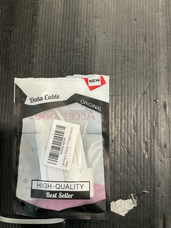 Photo 1 of [Apple MFi Certified] Apple Lightning to HDMI Adapter for iPhone to TV, 1080P Digital AV Adapter Sync Screen Connector Cable Compatible for iPhone 14 13 12 11 XS XR X 8 iPad to HDTV Projector Monitor