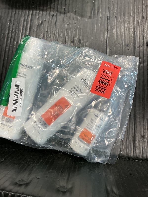 Photo 1 of *MISSING PARTS*
Nioxin Scalp + Hair Thickening System 4 | For Colored or Damaged Hair with Progressed Thinning| With Niacinamide and Biotin | Trial Size | 1 Month Supply