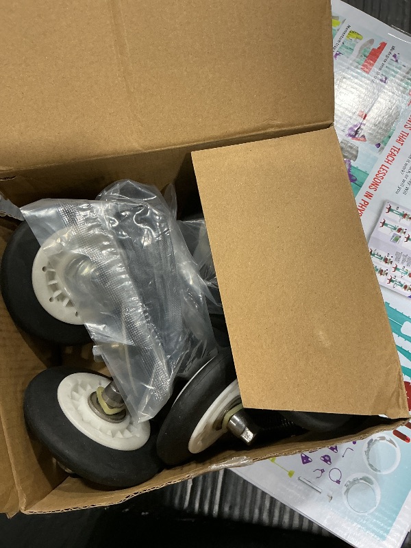 View 2 of ?2025 Upgraded? Dryer Drum Roller Replacement for LG DLEX8000V DLEX9000V DLEX7700VE, Includes Roller Kit 4581EL2002H Dryer Roller 4400EL2001D Dryer Belt and 4561EL3002A Dryer Idler Pulley