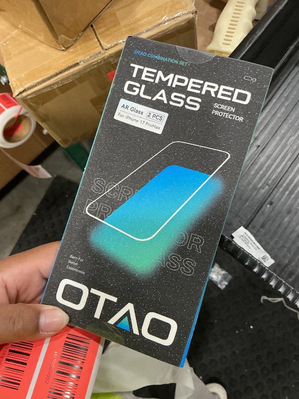 Photo 1 of [2+2] AR(Anti-Reflective) Screen Protector for iPhone 17 Pro Max + Camera Lens Protector, [Anti-Glare] 9H+ Tempered Glass with Auto-Align Kit Bubble-Free Installation, Anti-Fingerprint, HD Clear, Case Friendly