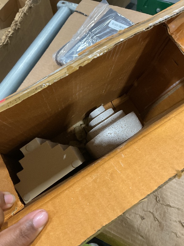 Photo 1 of 1 Piece Modern Travertine Bookend, Arched Design, Natural Stone Book Holders for Desk and Shelf (Travertine - 1 Piece)