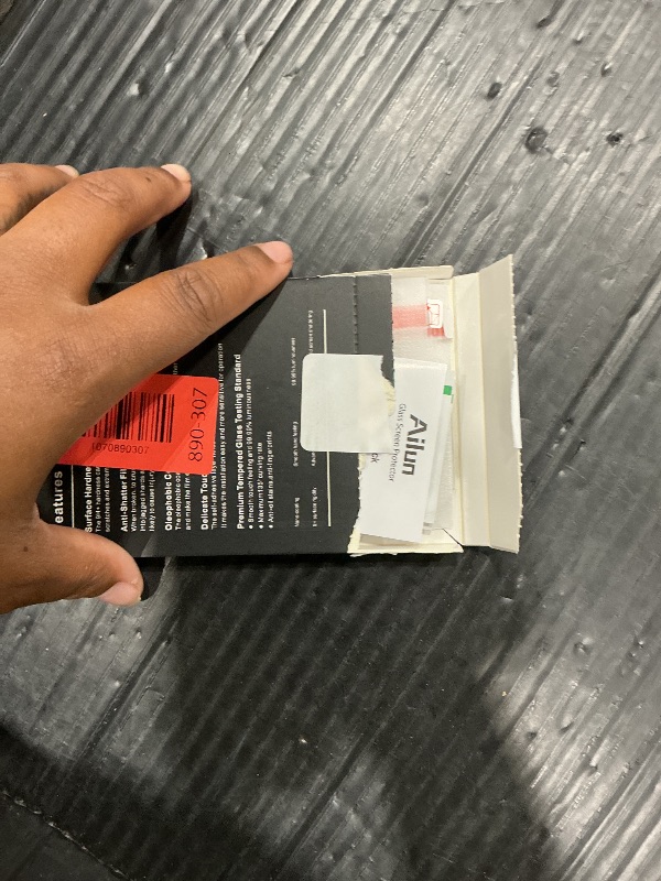 Photo 1 of ***MISSING INSTALLATION BRACKET*** Ailun Screen Protector for iPhone 16 Plus/iPhone 15 Plus/iPhone 15 Pro Max [6.7 Inch] Display 3 Pack Tempered Glass, Dynamic Island Compatible, Case Friendly[Not for iPhone 16 Pro Max 6.9 Inch]