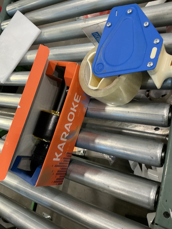 Photo 1 of **MISSING PARTS/check clerk comments**
BONAOK Wireless Bluetooth Karaoke Microphone, 3-in-1 Portable Handheld Mic Speaker Machine for All Smartphones, Gifts to Girls Boys Kids Adults All Age Q37(Black Gold)