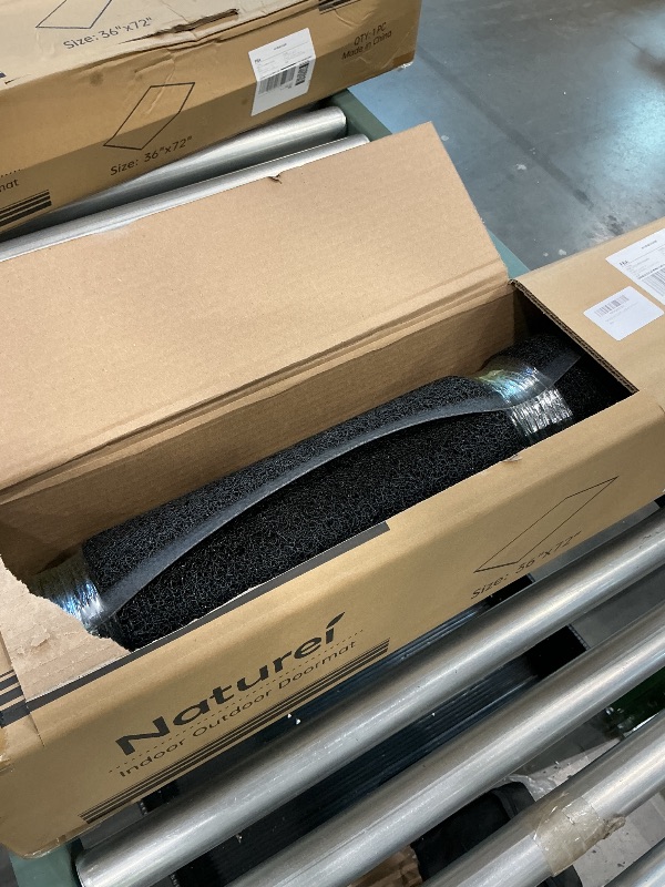 Photo 1 of *MINOR DAMAGE - USED*
Naturei Sturdy Front Door Mat, 72" x 36" Heavy Duty Indoor Outdoor Doormat for Entryway, Fade Resistant, Waterproof Low Profile Entry Mat, Non Slip Welcome Mat for Outside Entrance, Patio, Home