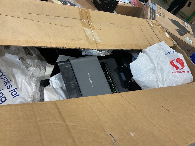 Photo 1 of *UNTESTED*
ECOVACS DEEBOT N10 Plus Robot Vacuum and Mop Combo with Auto-Empty Station, Hands-Free Cleaning for 60 Days, 3800Pa Suction, 330mins Max Run-time, Precision Mapping with Lidar & dToF Sensors, Black
