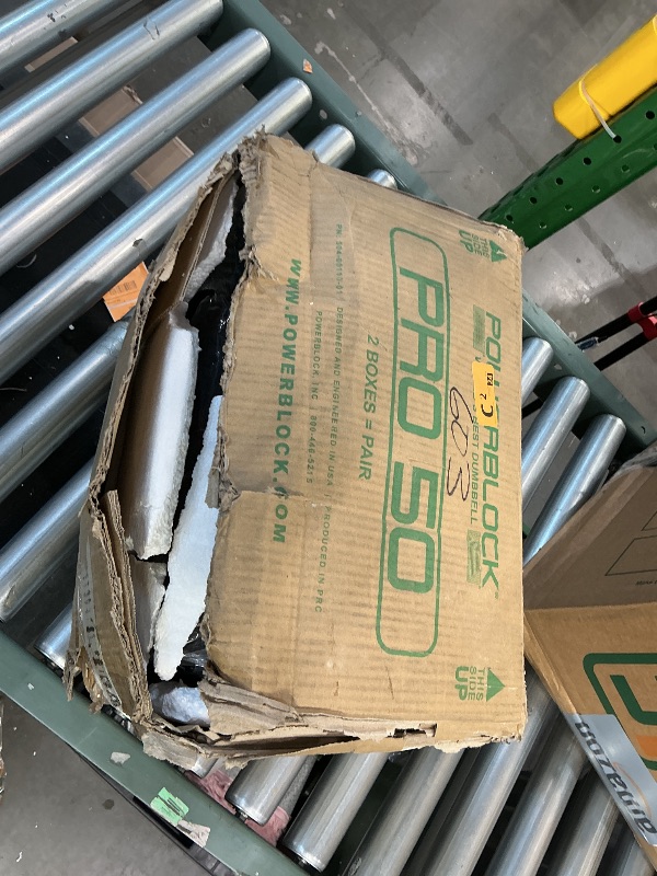 Photo 1 of ***ONE PIECE*** PowerBlock Pro 50 Adjustable Dumbbells, Sold in Pairs, 5-50 lb. Dumbbells, Durable Steel Build, Innovative Workout Equipment, All-in-One Dumbbells