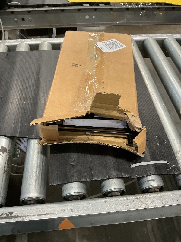 Photo 1 of *MISSING PARTS UNKNOWN*
ROSROSE Chip Rack Display Stand 2 Pack, Potato Chip Display Rack with 24 Clips, 2 Row Chip Bag Holder for for Party Display, Snack Retail Display Rack Chip Stand Display for Countertop Store, Black