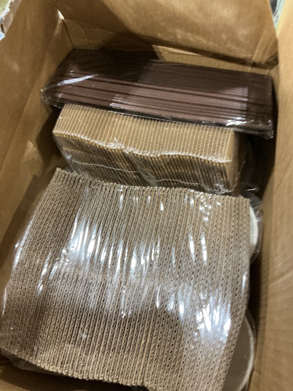 Photo 1 of [100 Pack] 12 oz Paper Coffee Cups, Disposable Paper Coffee Cup with Lids, Sleeves, and Stirrers, Hot/Cold Beverage Drinking Cup for Water, Juice or Tea, Suitable for Home, Shops and Cafes