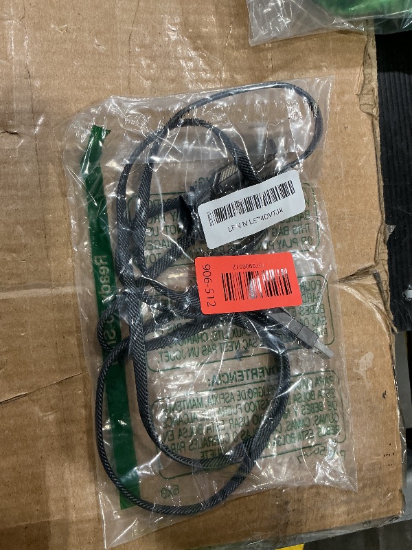 Photo 1 of [Upgraded] 4-in-1 USB C Cable 60W 5FT Lightning Cable Fast Charging Flat Nylon Braided for iPhone iPad Charger Cord [480Mbps Data Sync] Multi Charge Wire Combo with Lightning/Type C/USB A Port