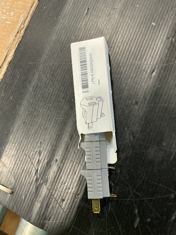 Photo 1 of (3 Pack) 3-Prong to 2-Prong Adapter Polarized Grounding Converter 3 Pin to 2 Pin Power for Wall Outlets Plugs, Gray