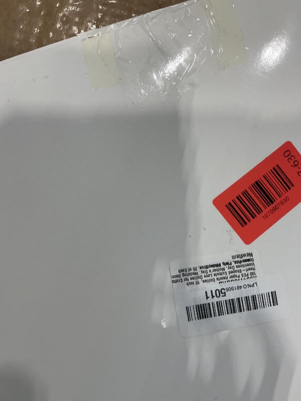 Photo 1 of 100 PCS Paper Hearts Doilies, 10 inch Heart-Shaped Cutouts Lace Doilies for Crafts, Valentines Day, Mother's Day, Wedding Decor Ornaments, Party Decorations, 25 of Each Colors Red, Pink, White, Blue