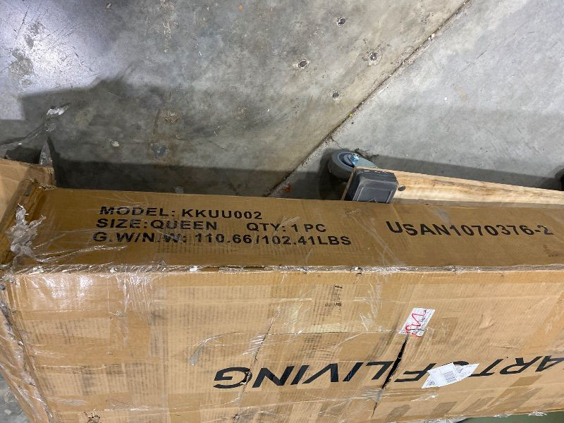 Photo 1 of *PARTIAL SET*
Allewie Queen Size Velvet Lift Up Storage Bed Frame, Vertical Channel Tufted Headboard, Hydrualic Underneath Storage, Upholstered Platform Bed, Wooden Slats Support, No Box Spring Needed, Black