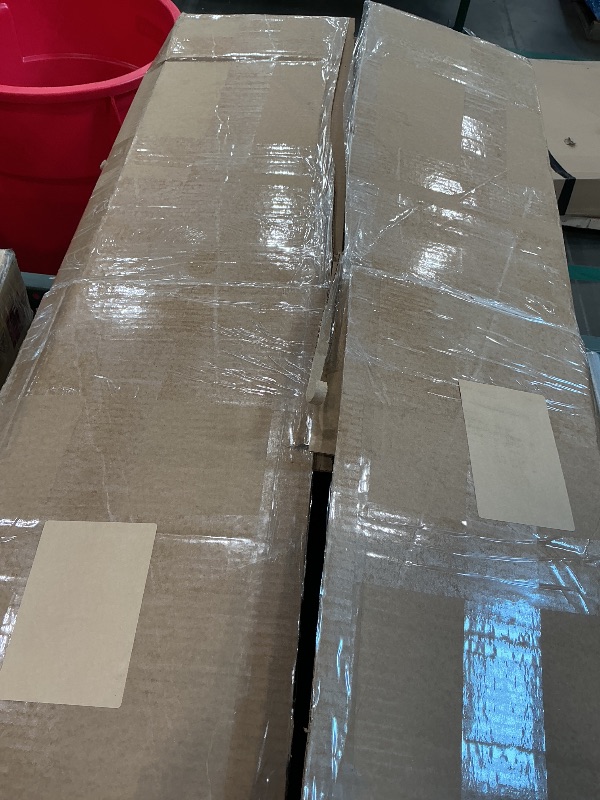 Photo 1 of *MISSING PARTS*
Decofy Queen Size LED Platform Bed Frame with Soft-Glow Mood Lighting & Adjustable Upholstered Headboard, Modern Linen Bed with Storage Drawers, Heavy Duty Metal Support, No Box Spring Needed, Grey