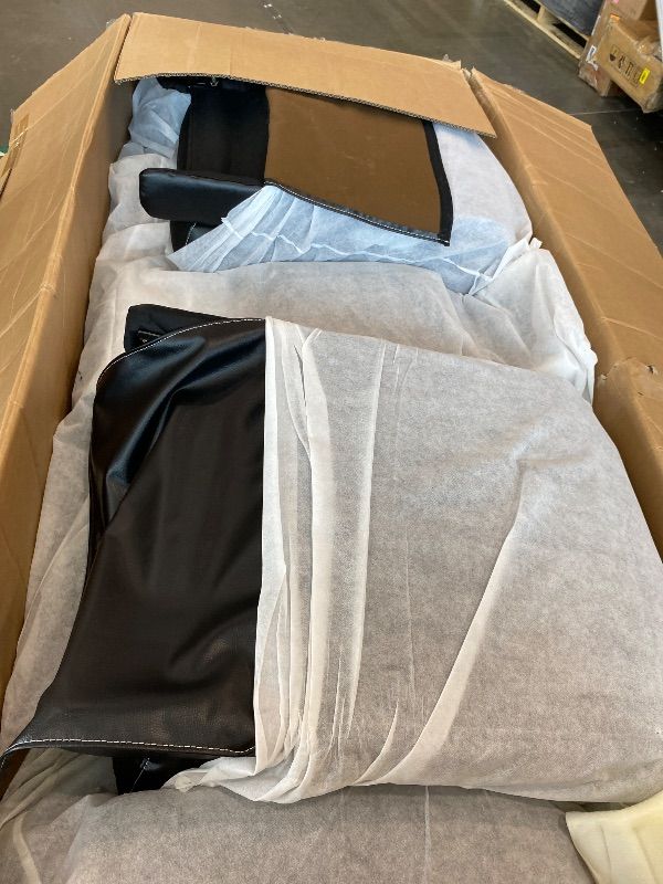 Photo 1 of **SEE PHOTOS**Ball & Cast Power Recliner Sofa Set Leather Reclining Sofa Set Living Room Furniture Set 3PCS Recliner Couch Loveseat & Chair Sets with Coffee Table,Reading Light,Cup Holders for Home Theater Seating