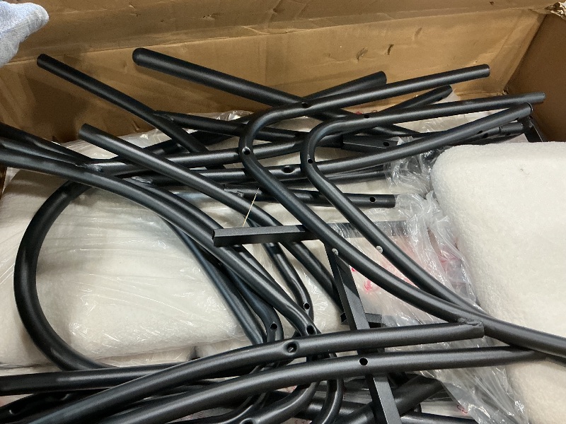 Photo 1 of ***MISSING HARDWARE*** GarveeHome 5-Piece Dining Table Set for 4, Modern Kitchen Table with 4 Boucle Chairs, Rectangular Dining Table with Storage Shelf & Marble Tabletop, Beige Home Dining Furniture for Small Space