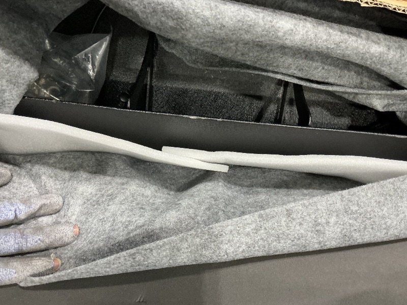 Photo 1 of ?ECOTRIC Front Bumper Compatible with 2007-2025 Wrangler Unlimited JL/JLU & Gladiator JT, 2007-2018 JK Front Bumper Rock Crawler Winch Plate W/Winch Plate & 2 18W LED Lights D-rings