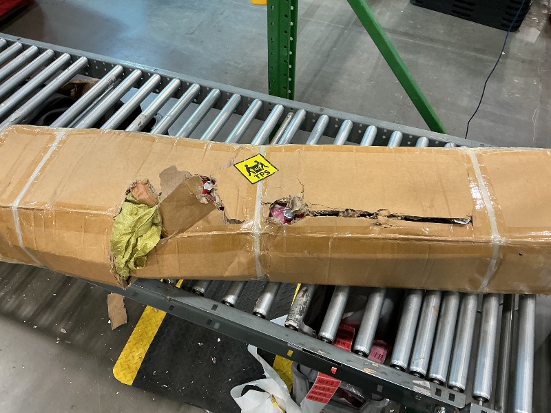 Photo 1 of *See Clerk Notes*
2 Ton Folding Hydraulic Engine Hoist with Load Leveler 4400 LBS Capacity Heavy Duty Cherry Picker 6 Swivel Wheels&Hydraulic Pump Adjustable Boom (0.5T-2T) for Garage Workshop Warehouse Orange