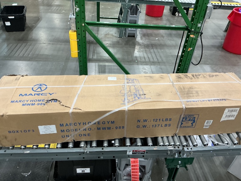 Photo 1 of *PARTIAL SET*
Marcy 150-lb Multifunctional Home Gym Station for Total Body Training MWM-989