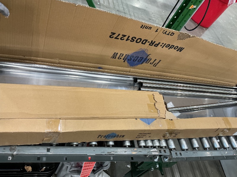 Photo 1 of ***FINAL SALE, VIEW NOTES*** Profeeshaw Stainless Steel Overshelf for Prep & Work Table 12” x 72” NSF Commercial Adjustable Double Shelf 2 Tier for Restaurant, Bar, Utility Room, Kitchen and Garage