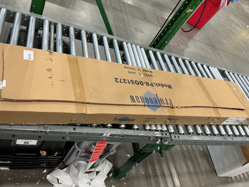 Photo 1 of ***FINAL SALE, VIEW NOTES*** Profeeshaw Stainless Steel Overshelf for Prep & Work Table 12” x 72” NSF Commercial Adjustable Double Shelf 2 Tier for Restaurant, Bar, Utility Room, Kitchen and Garage