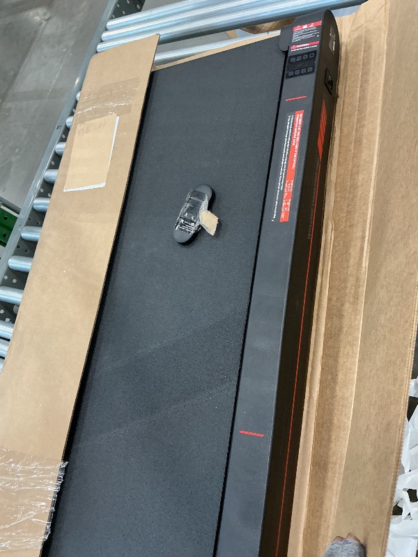 Photo 1 of ***MISSING MAJOR PARTS, VIEW NOTES***  Walking Pad Treadmill with APP, 3 in 1 Under Desk Treadmills, 2.5HP Low Noise Walking Vibration Pad with Remote Control,Portable Treadmill for Home Office, Red