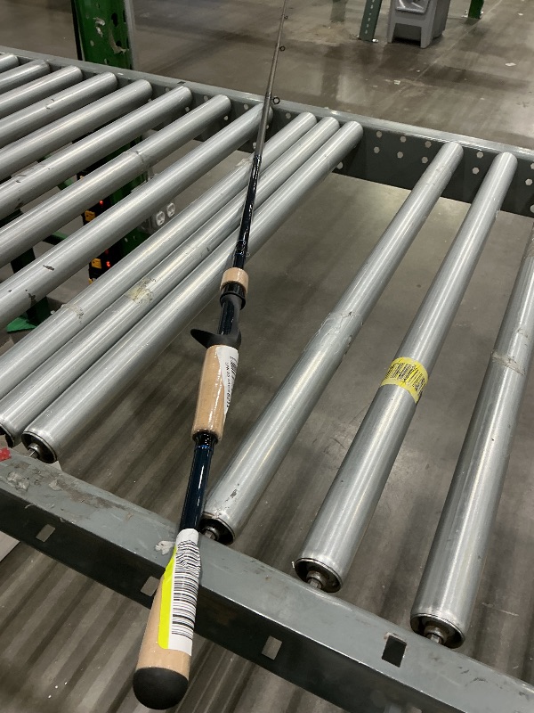 Photo 1 of **MAJOR DAMAGE**
Lew’s LFS Casting Fishing Rod, 7-Foot, 1-Piece Rod with Medium-Heavy Power and Fast Action, LFS-X3 Blank, Cork Split-Grip, Fuji Concept O Guides