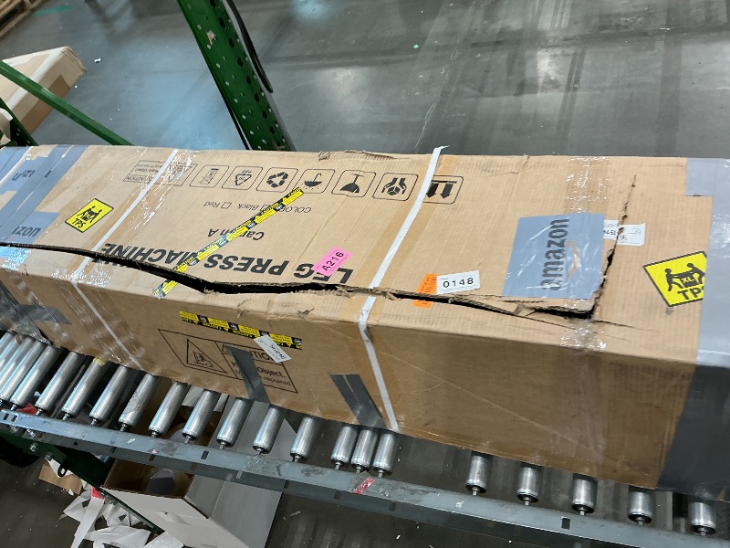 Photo 1 of *USED*
Dripex Leg Press Hack Squat Machine Combo for Home Gym, Professional Adjustable Leg Press Machine for Full Lower Body Workout, Upgraded Leg Press with Transport Wheels, Weight Plates Not Included