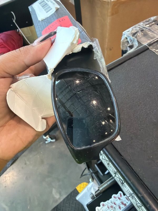 Photo 1 of *MINOR DAMAGE - USED*
TOROE Eyewear Super Dark Polarized Black Sunglasses Casual Blacked Out Category 4 Tinted Lenses (RANGE | White Emblem | C4)