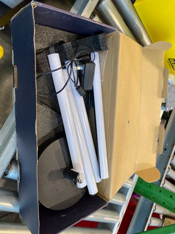 Photo 1 of **PARTS ONLY** 2PCS Smart RGB LED Corner Floor Lamp with App and Remote Control, 65" Color Changing Standing Lamp with Music Sync and 16 Million DIY Colors, Modern Floor Lamps for Bedroom Living Room Gaming Rooms