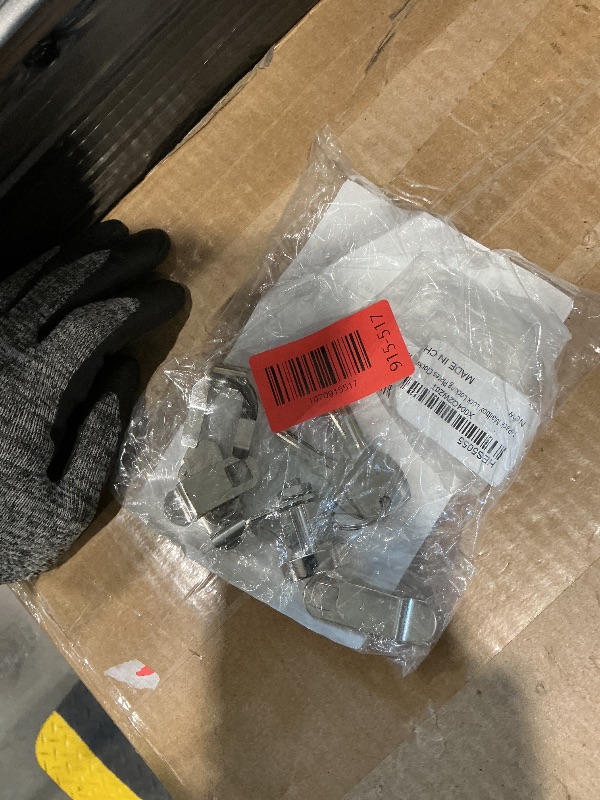 Photo 1 of 1-Pack Mailbox Lock and Key L-1172C COMP-X National Mailbox Lock C9100 Mailbox Key Lock with 3 Keys 5 Shaped Locking Plates Clockwise