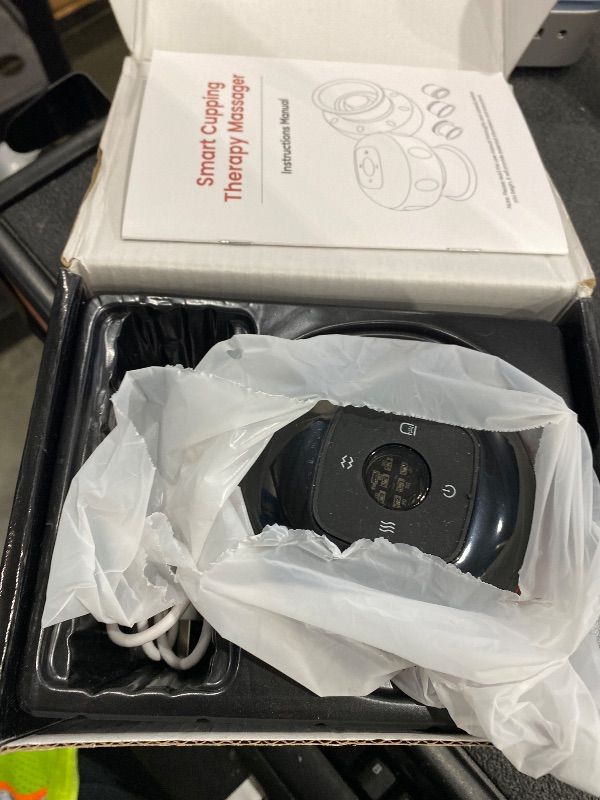 Photo 1 of *UNTESTED*
Cakoutanb Smart Cupping Therapy Massager, 7 in 1 Red Light Cupping Therapy Set with 2 Modes for Targeted Pain Relief, Muscle Soreness,Tighter Skin, Cupping Kit with 12 Levels Suction and Heat,1 Pack