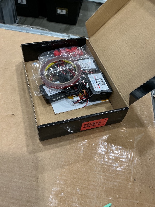 Photo 1 of *MISSING PARTS - See Clerk Notes*
Acrylic Interior Car LED Strip Light with Wireless APP, RGB Dreamcolor 6 in 1 with 175 inches 593 LEDs Fiber Optic Ambient Lighting Kits, 16 Million Colors Sound Active Function Car Neon Lights