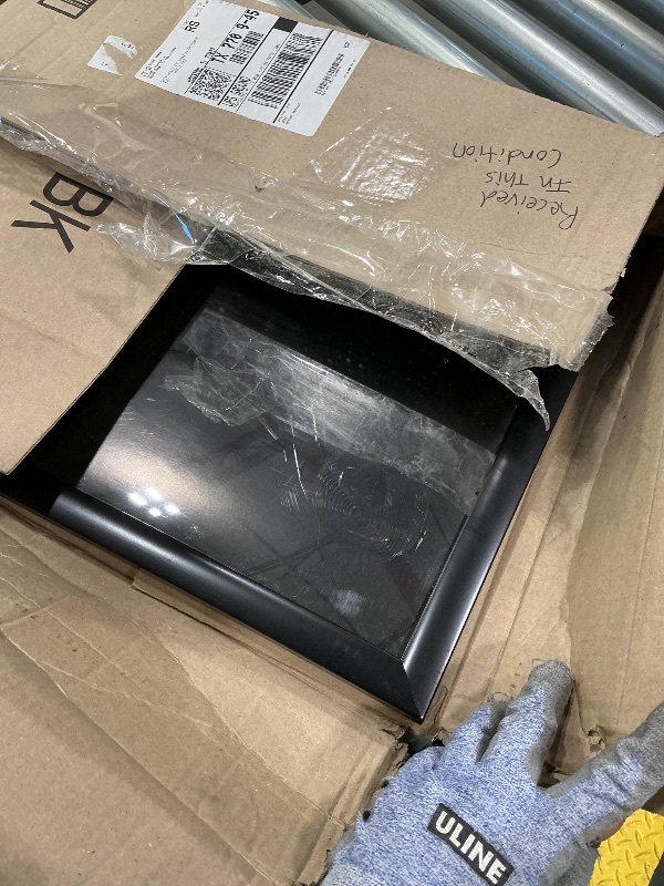 Photo 1 of *MISSING PARTS*
MCS 14.25x19.25 Puzzle Frame for Finished Puzzles, Black Vertical & Horizontal Wall-Mounted Picture Display for Preservation (1-Pack)